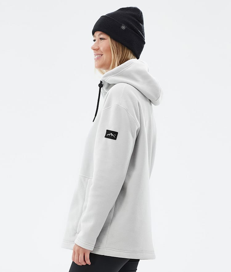 Dope Cozy II W Fleecegenser Dame Light Grey Renewed, Bilde 5 av 7