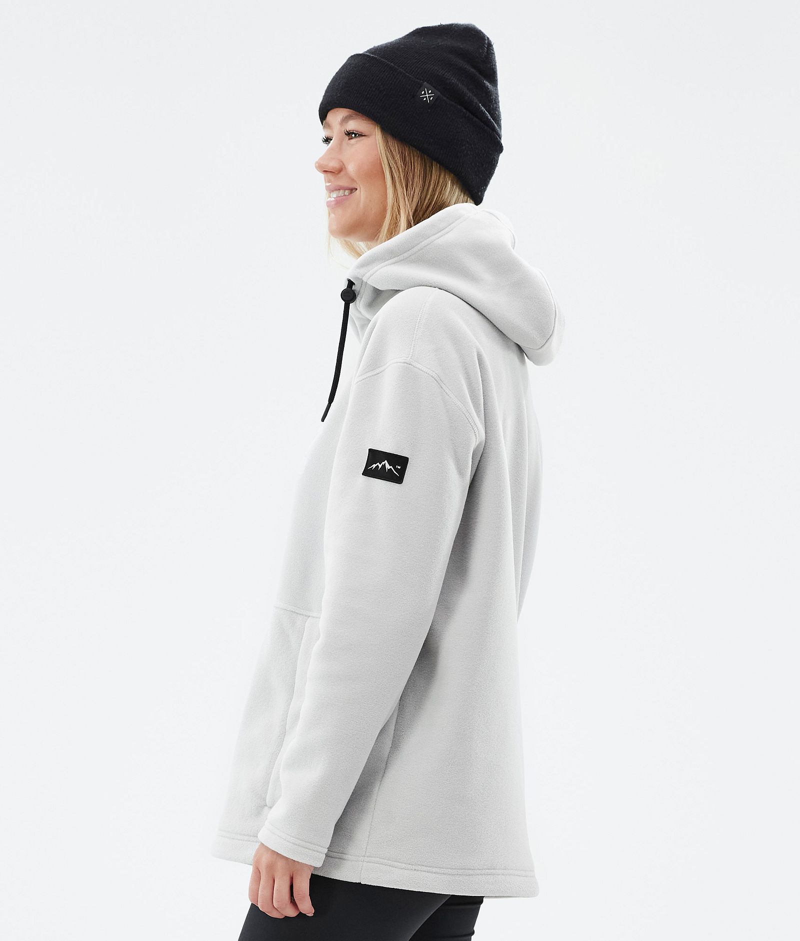 Dope Cozy II W Fleecegenser Dame Light Grey, Bilde 5 av 7