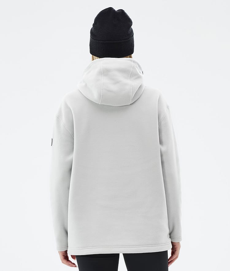 Dope Cozy II W Fleecegenser Dame Light Grey, Bilde 6 av 7