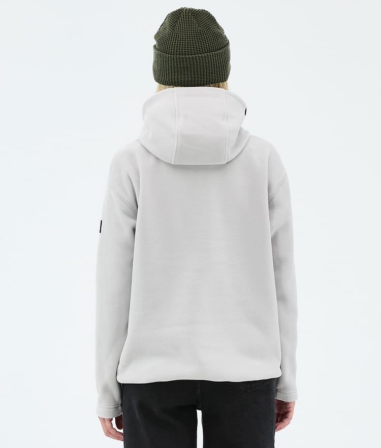 Dope Cozy II W Fleecegenser Dame Light Grey, Image 6 of 7