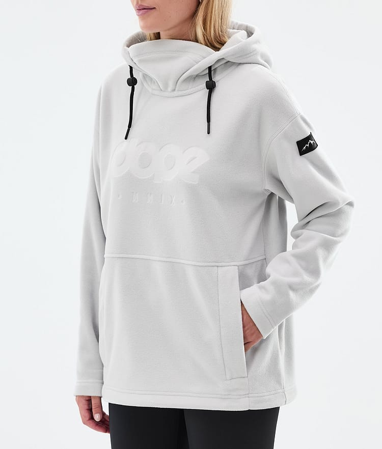 Dope Cozy II W Fleecegenser Dame Light Grey, Bilde 7 av 7