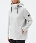 Dope Cozy II W Fleecegenser Dame Light Grey, Bilde 7 av 7