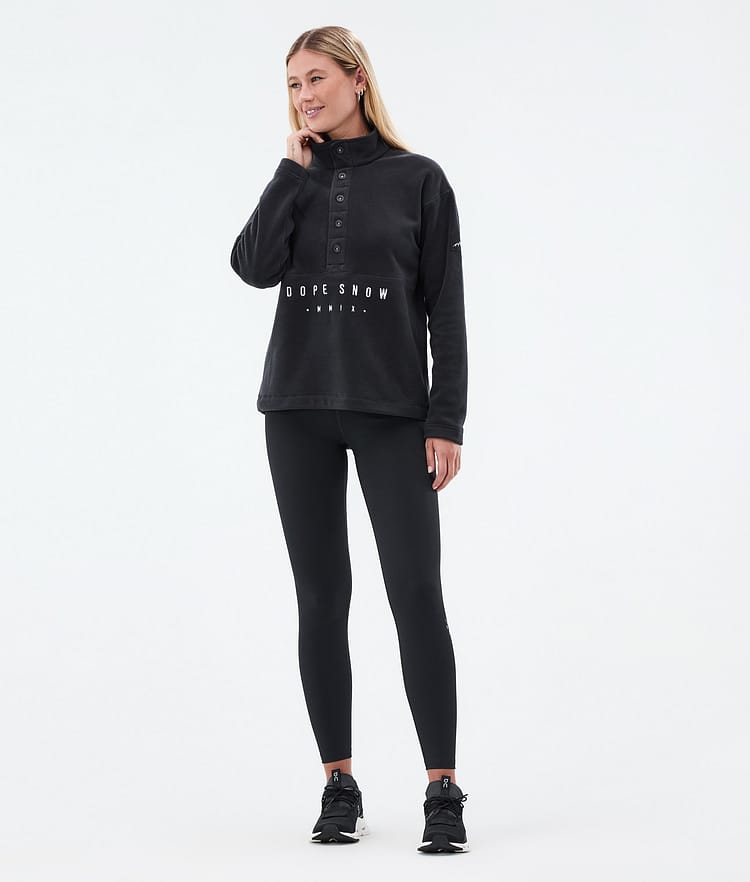 Dope Comfy W Fleecegenser Dame Black, Bilde 3 av 6