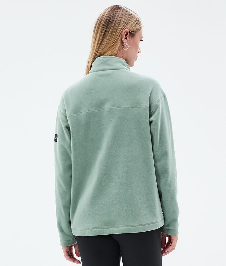 Dope Comfy W Fleecegenser Dame Faded Green, Bilde 6 av 6