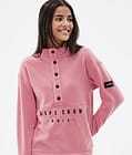 Dope Comfy W Fleecegenser Dame Pink Renewed, Bilde 2 av 7