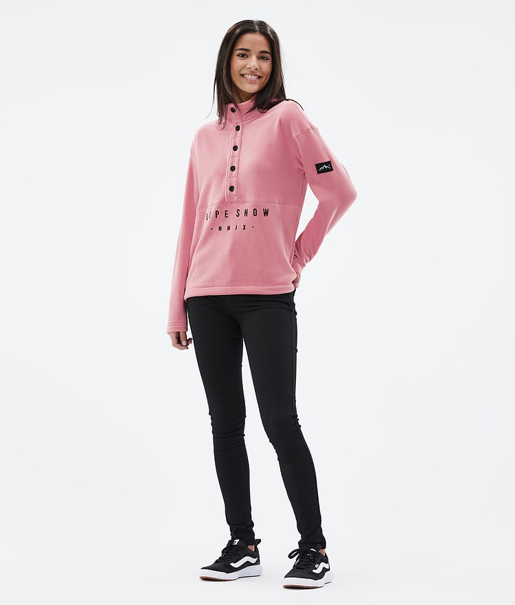 Dope Comfy W Fleecegenser Dame Pink Renewed, Bilde 3 av 7