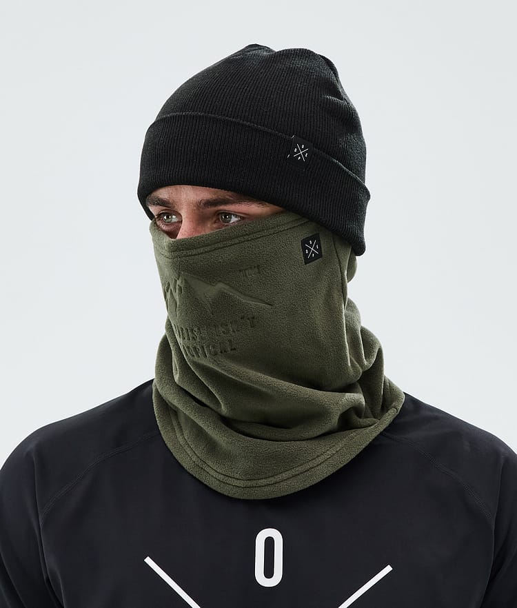 Dope Cozy Tube Ansiktsmasker Olive Green, Bilde 3 av 4