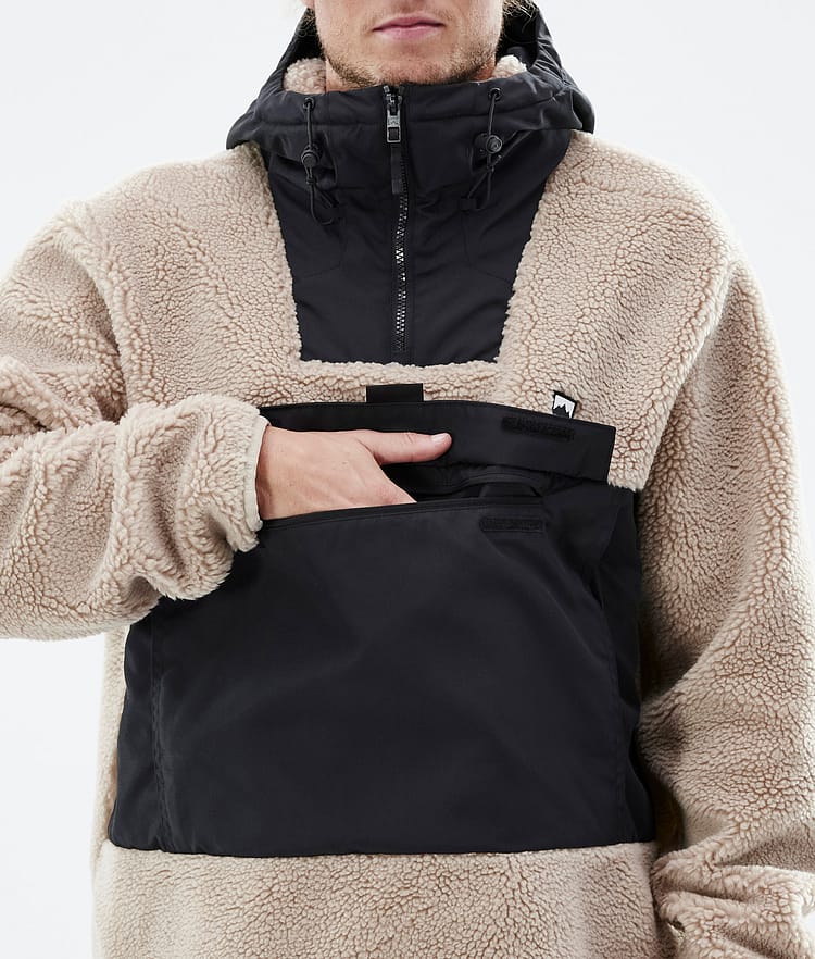 Montec Lima 22 Fleecegenser Herre Sand/Black, Bilde 9 av 10