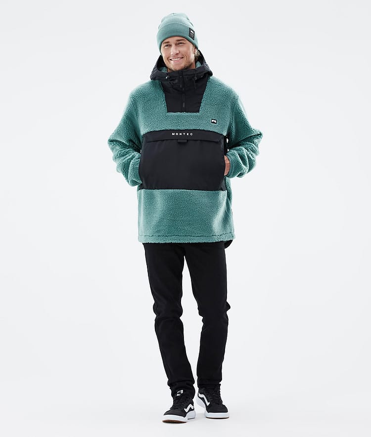 Montec Lima 22 Fleecegenser Herre Atlantic/Black, Bilde 4 av 10