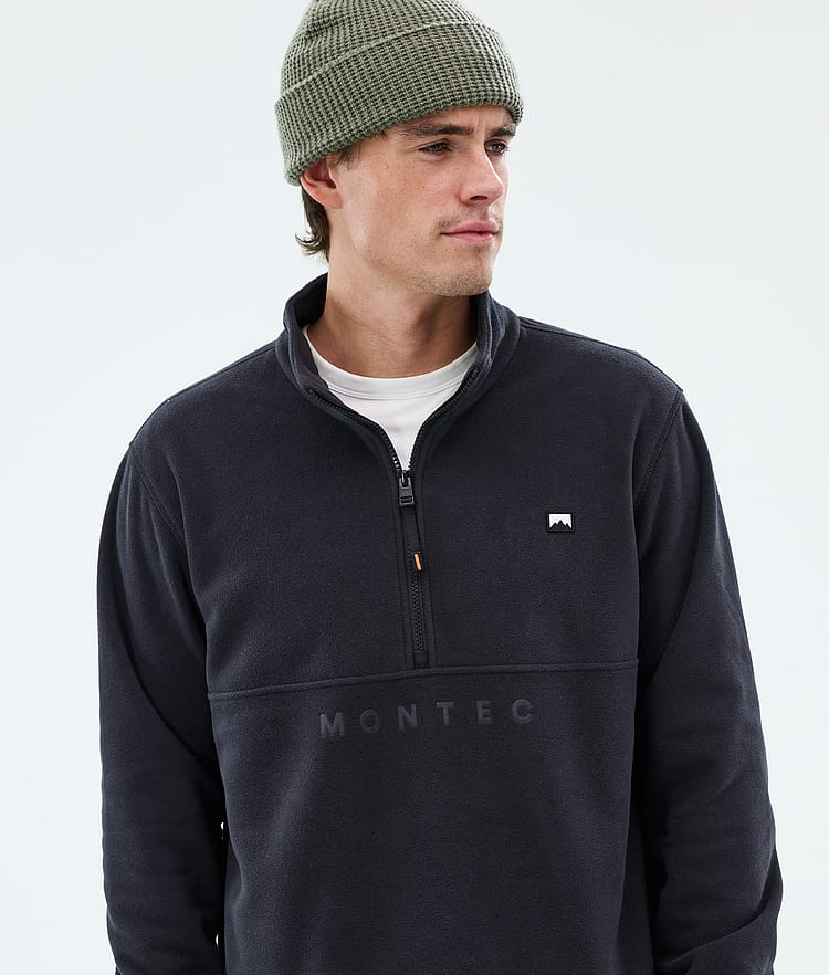 Montec Echo Fleecegenser Herre Black Renewed, Bilde 2 av 5