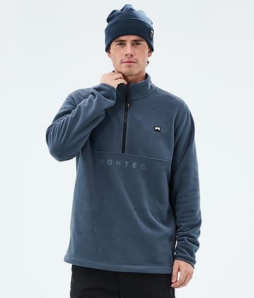 Montec Echo Fleecegenser Metal Blue