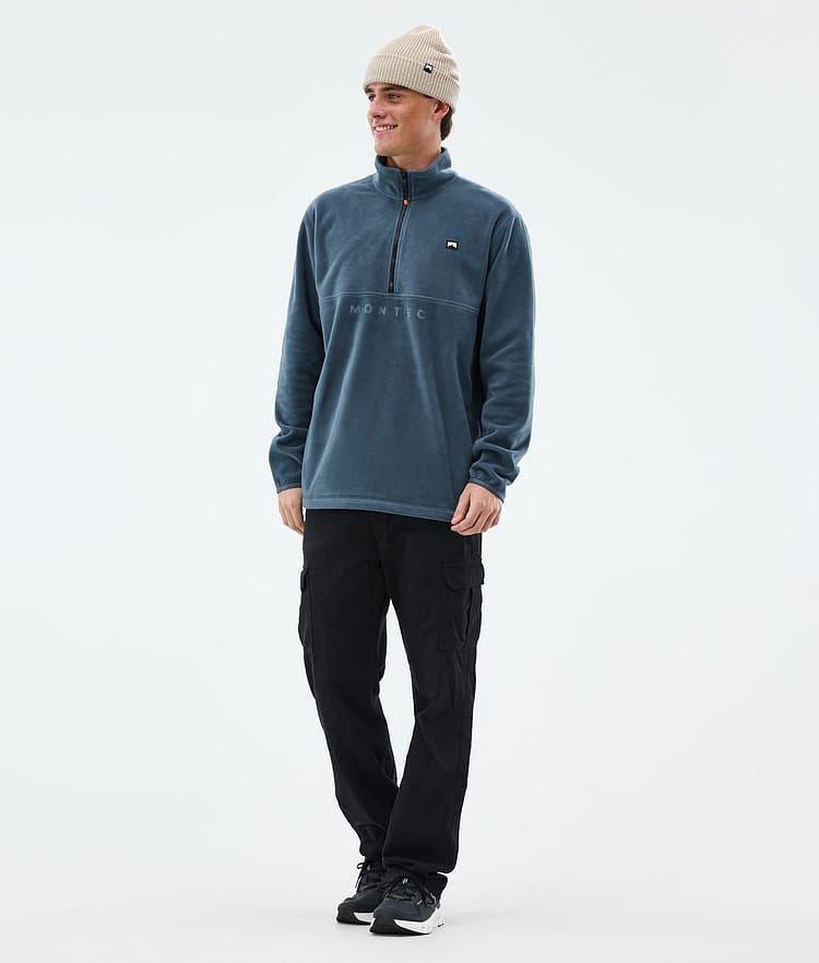 Montec Echo Fleecegenser Herre Metal Blue, Bilde 3 av 5