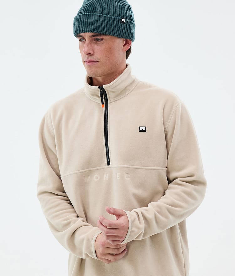 Montec Echo Fleecegenser Herre Sand, Bilde 2 av 5