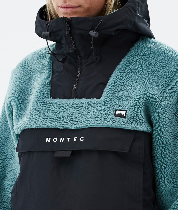 Montec Lima W 22 Fleecegenser Dame Atlantic/Black, Bilde 9 av 10