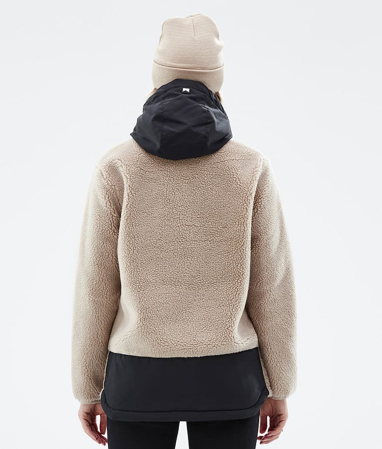Montec Lima W 22 Fleecegenser Dame Sand/Black, Bilde 6 av 10