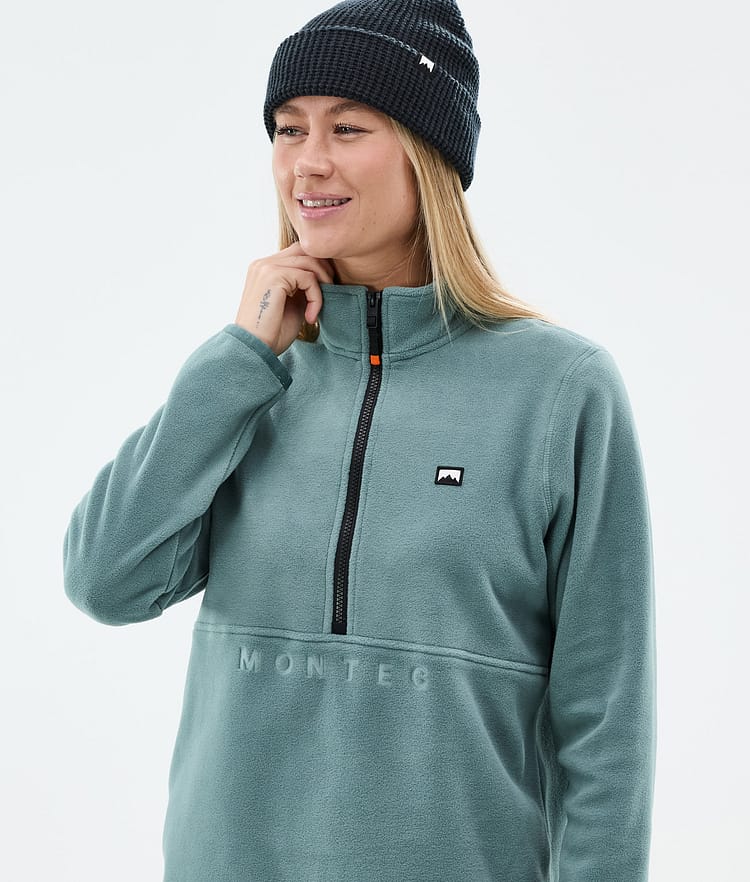 Montec Echo W Fleecegenser Dame Atlantic, Bilde 2 av 5