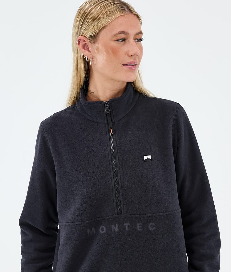 Montec Echo W Fleecegenser Dame Black, Bilde 2 av 5