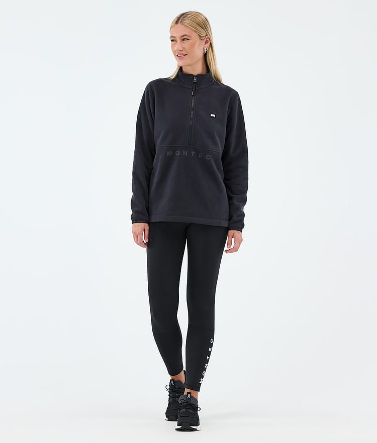 Montec Echo W Fleecegenser Dame Black, Bilde 3 av 5