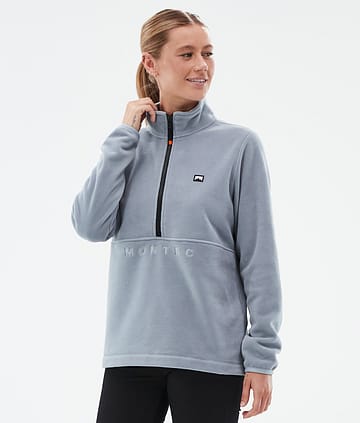 Montec Echo W Fleecegenser Dame Soft Blue Renewed