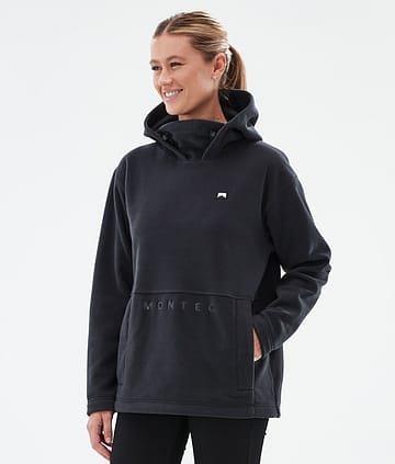Montec Delta W Fleecegenser Dame Black
