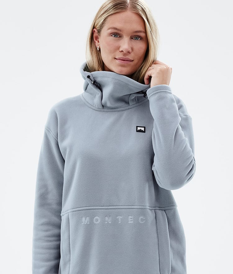 Montec Delta W Fleecegenser Dame Soft Blue, Bilde 2 av 7