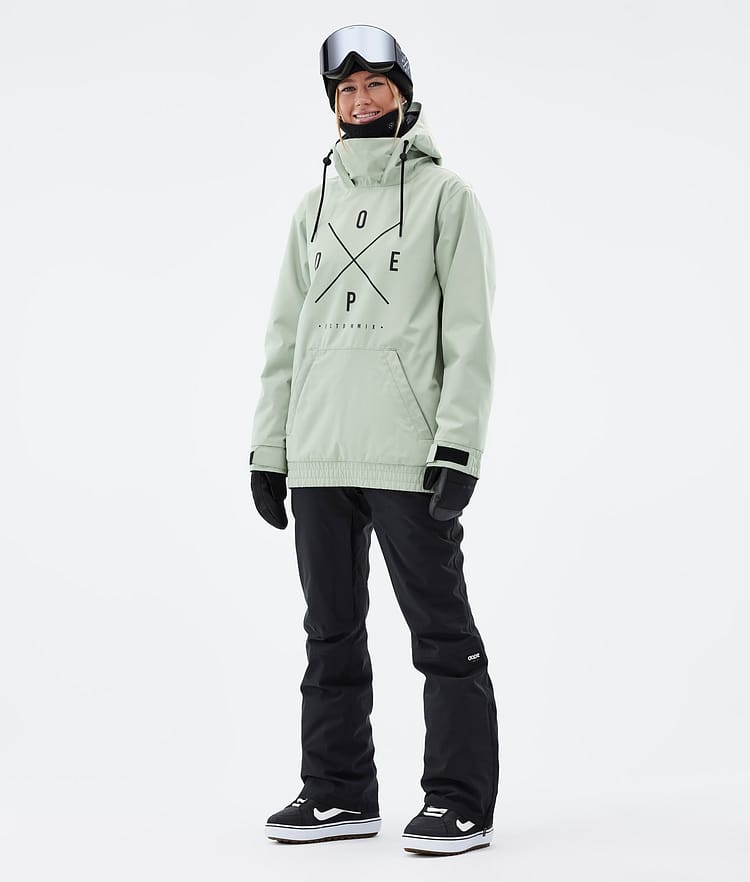 Dope Migoo W Snowboardjakke Dame 2X-Up Soft Green, Image 3 of 8