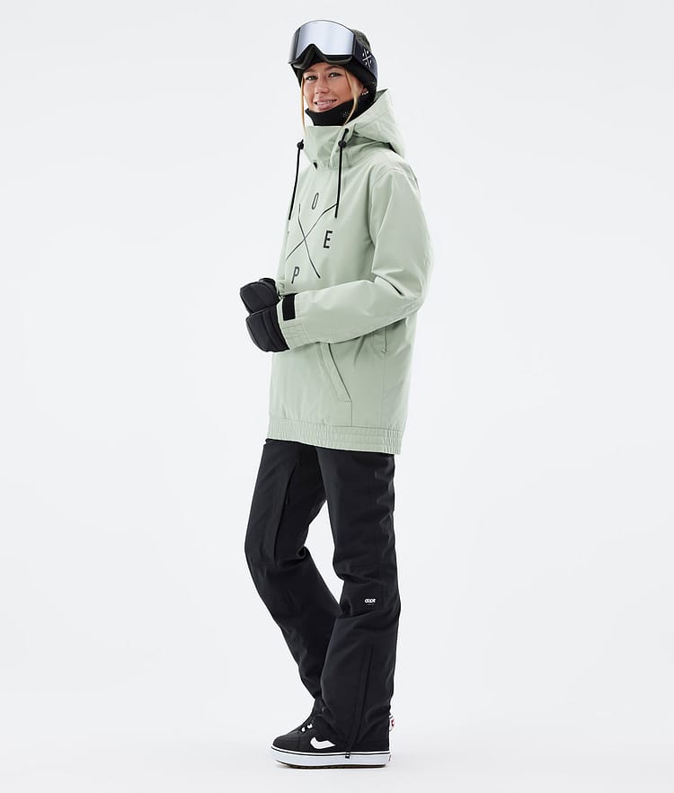 Dope Migoo W Snowboardjakke Dame 2X-Up Soft Green, Image 4 of 8