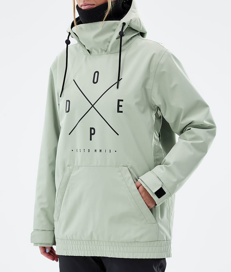 Dope Migoo W Snowboardjakke Dame 2X-Up Soft Green, Image 8 of 8