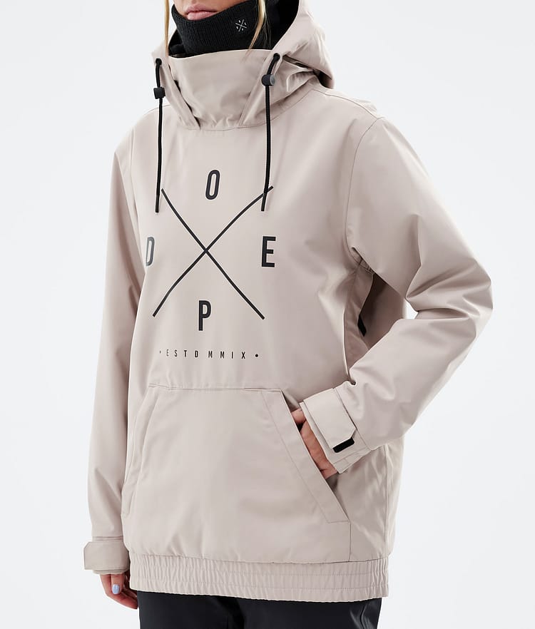Dope Migoo W Snowboardjakke Dame 2X-Up Sand, Image 8 of 8