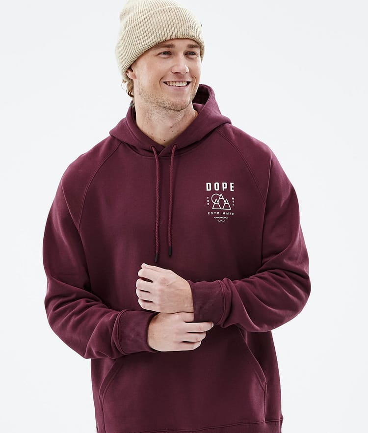Dope Common 22 Hood Herre Summit Burgundy, Bilde 3 av 6