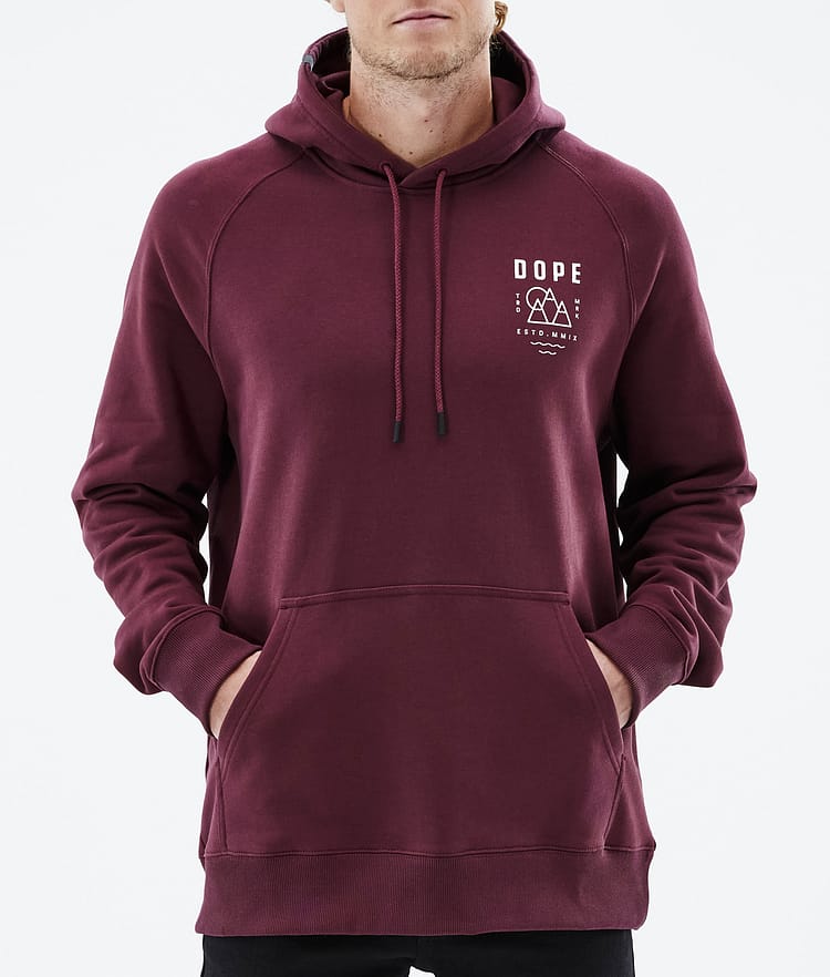 Dope Common 22 Hood Herre Summit Burgundy, Bilde 6 av 6