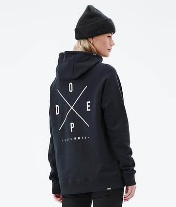 Dope Common W 22 Hood Dame 2X-Up Black
