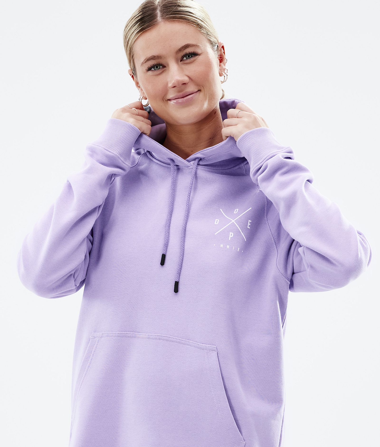 Dope Common W 2022 Hood Dame 2X-Up Faded Violet, Bilde 3 av 6