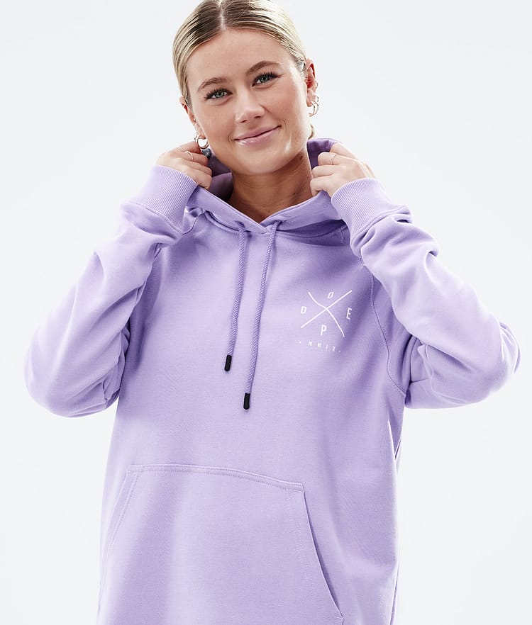 Dope Common W 2022 Hood Dame 2X-Up Faded Violet, Bilde 3 av 6