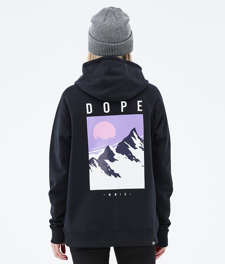 Dope Common W 22 Hood Dame Peak Black, Bilde 1 av 6