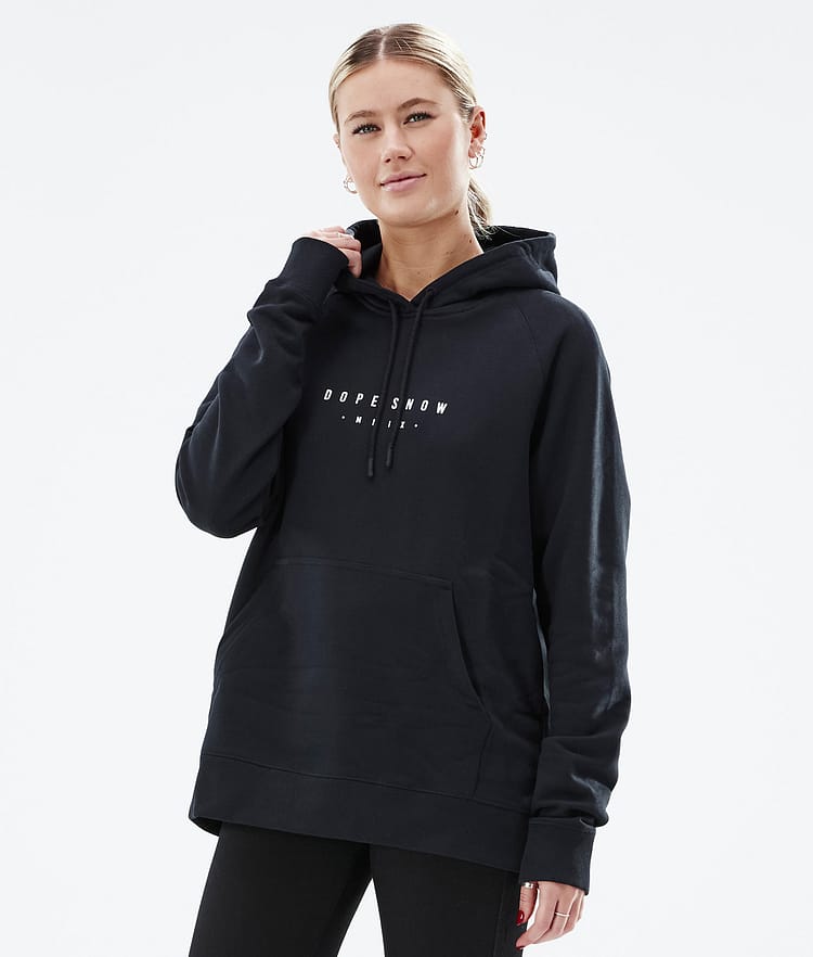 Dope Common W 22 Hood Dame Range Black, Bilde 2 av 6