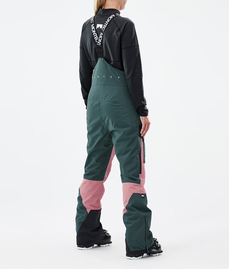 Montec Fawk W Skibukse Dame Dark Atlantic/Pink, Bilde 4 av 7