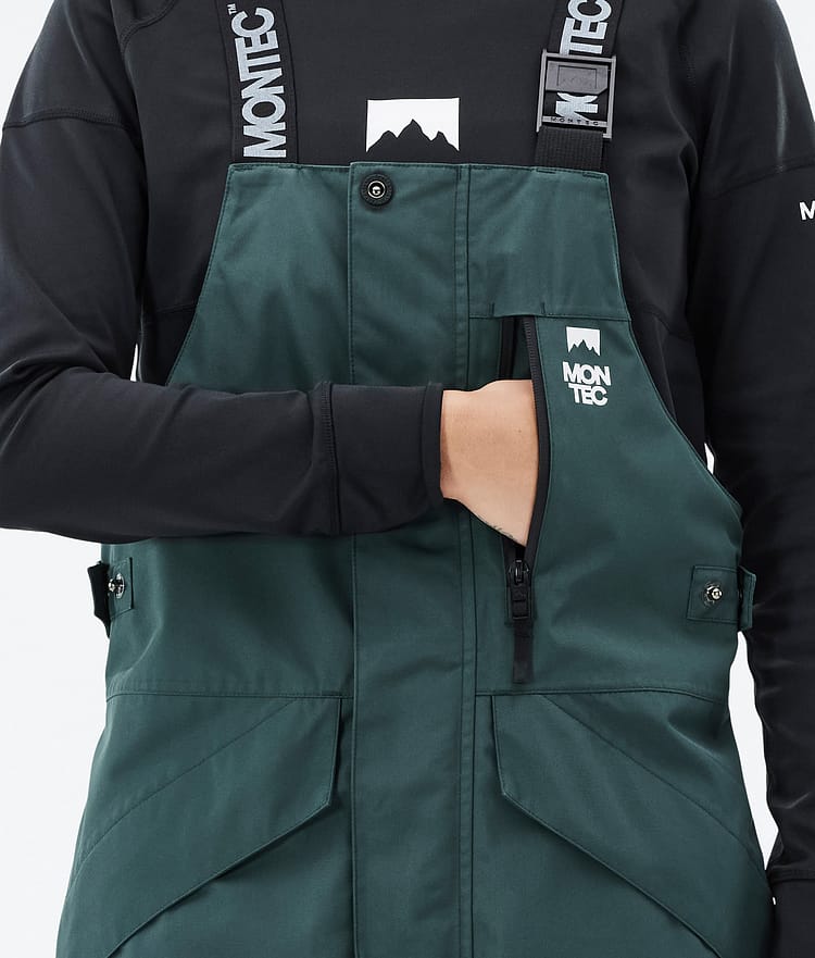 Montec Fawk W Snowboardbukse Dame Dark Atlantic/Pink Renewed, Bilde 6 av 7