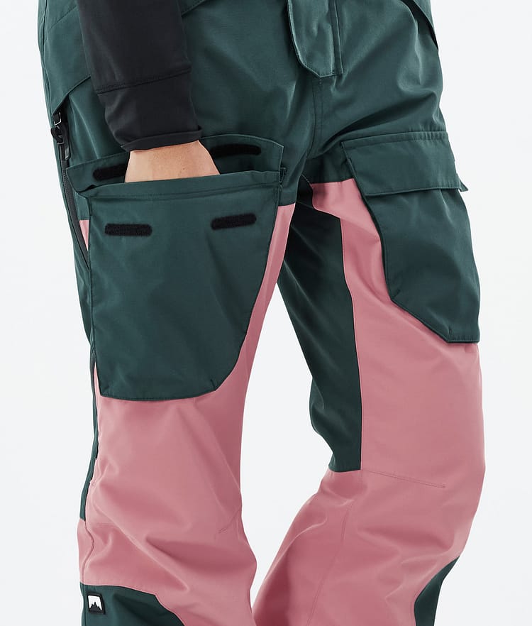 Montec Fawk W Snowboardbukse Dame Dark Atlantic/Pink, Bilde 7 av 7