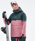 Montec Dune W Snowboardjakke Dame Dark Atlantic/Pink Renewed, Bilde 1 av 9