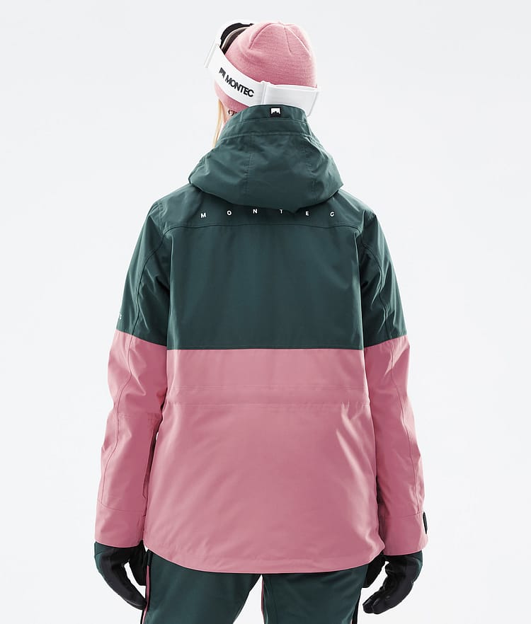 Montec Dune W Snowboardjakke Dame Dark Atlantic/Pink