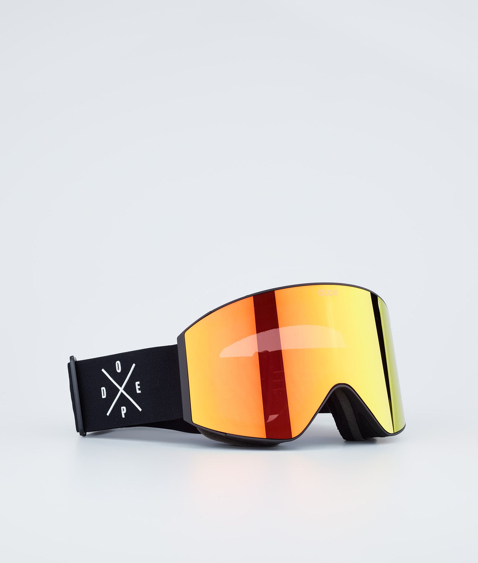 Dope Sight Skibriller Black W/Black Red Mirror, Bilde 1 av 6