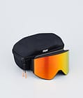 Dope Sight 2023 Skibriller Black W/Black Red Mirror, Bilde 4 av 6