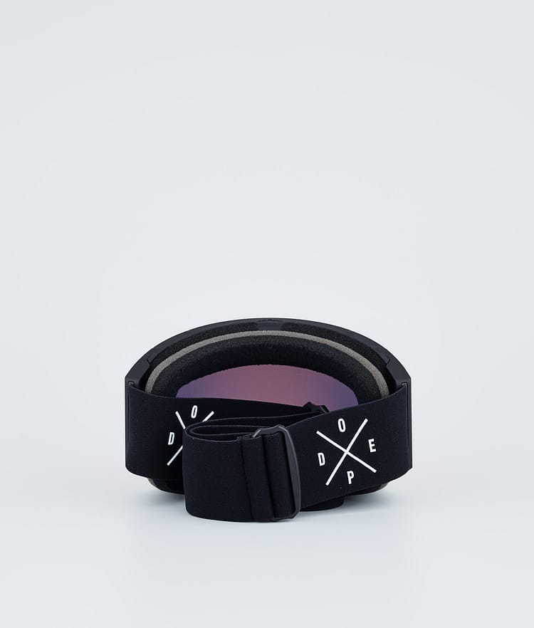 Dope Sight 23 Skibriller Black W/Black Red Mirror, Bilde 6 av 6