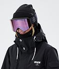 Dope Sight Skibriller Black W/Black Pink Mirror, Bilde 2 av 6