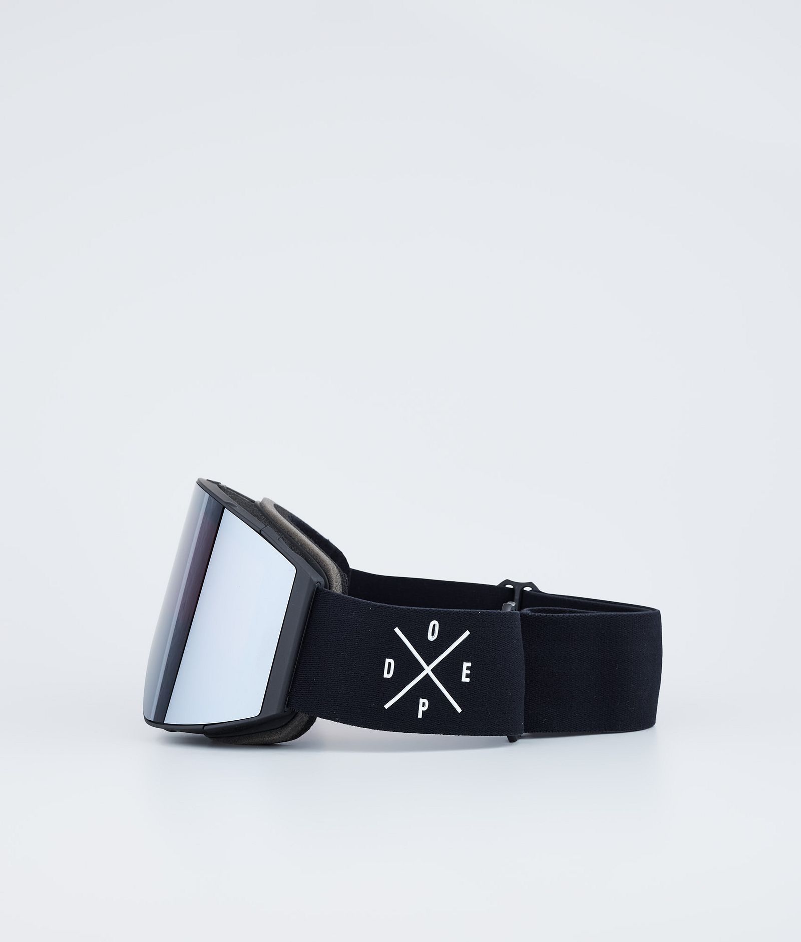 Dope Sight Skibriller Black W/Black Silver Mirror, Bilde 5 av 6