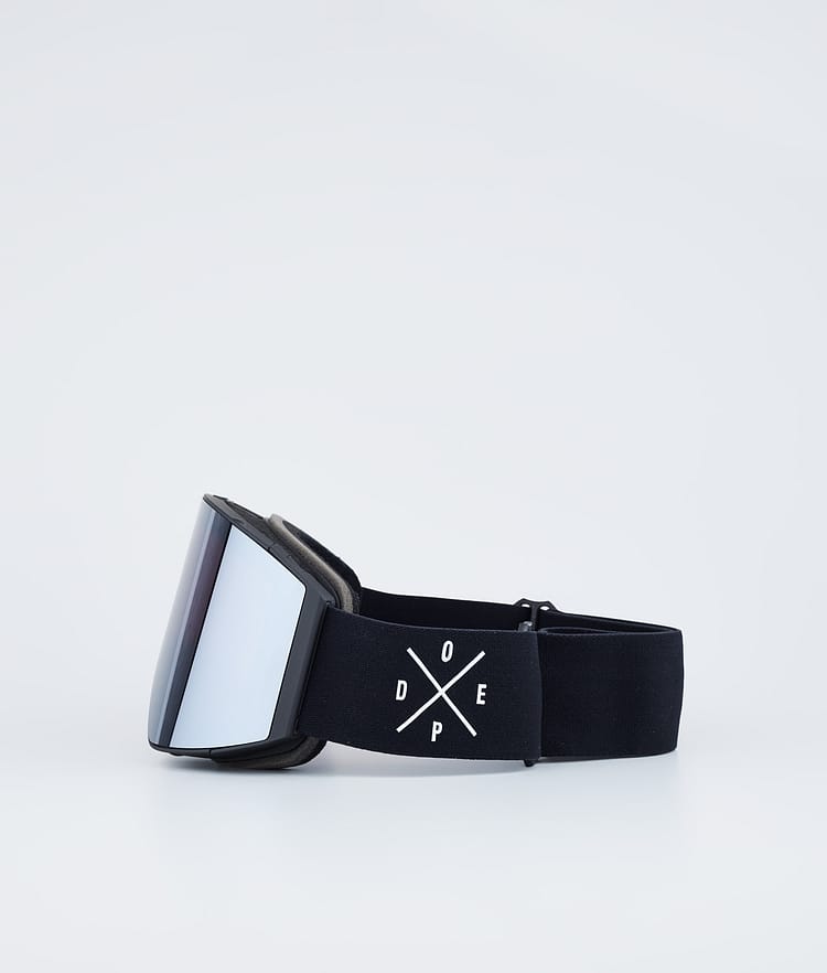 Dope Sight 2023 Skibriller Black W/Black Silver Mirror, Bilde 5 av 6