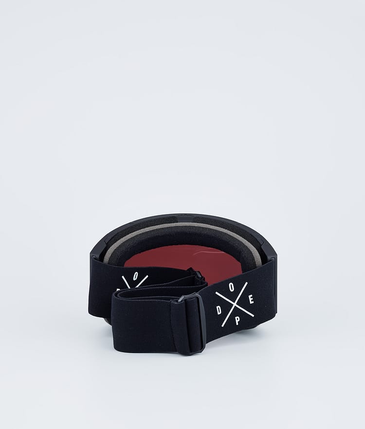 Dope Sight 2023 Skibriller Black W/Black Silver Mirror, Bilde 6 av 6