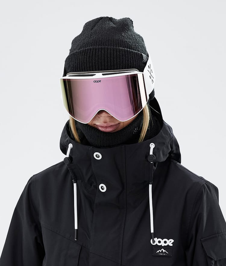 Dope Sight 2023 Skibriller White W/White Champagne Mirror, Bilde 2 av 6
