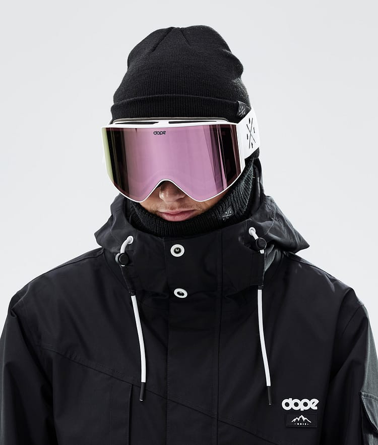 Dope Sight 2023 Skibriller White W/White Champagne Mirror, Bilde 3 av 6